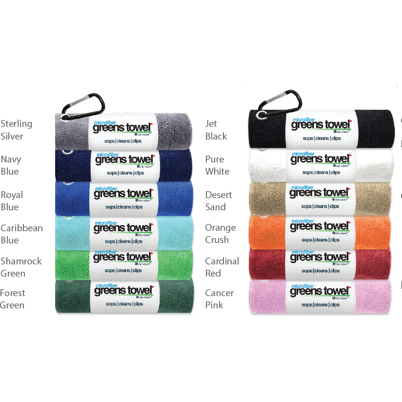 Uline Microfiber General Purpose Towels - Green