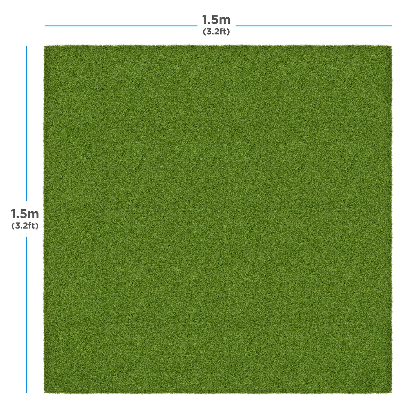 SIMSPACE PREMIUM ENCLOSURE HITTING MAT - Standard Tee Turf SIM/008