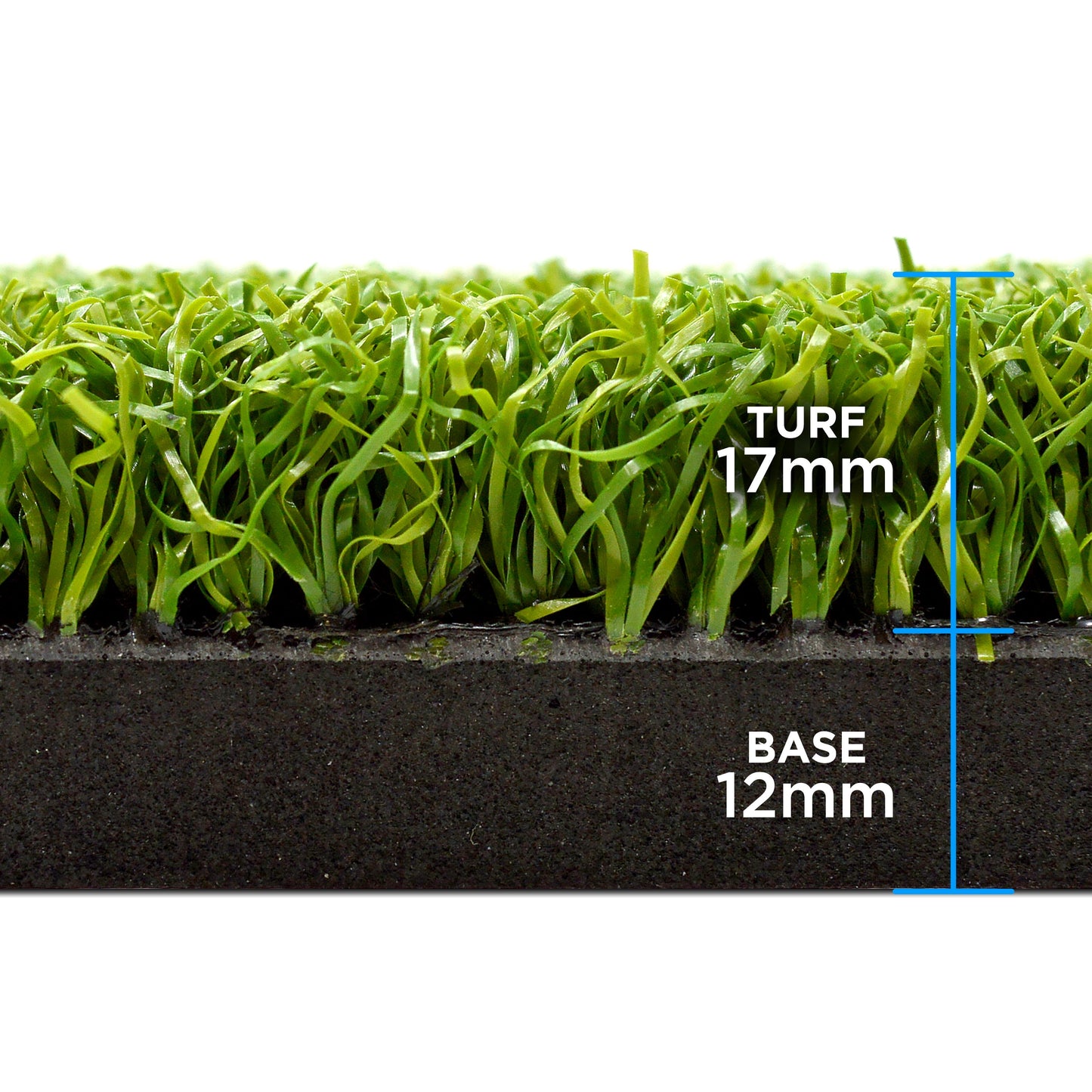 SIMSPACE PREMIUM ENCLOSURE HITTING MAT - Standard Tee Turf SIM/008