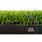 SIMSPACE PREMIUM ENCLOSURE HITTING MAT - Standard Tee Turf SIM/008