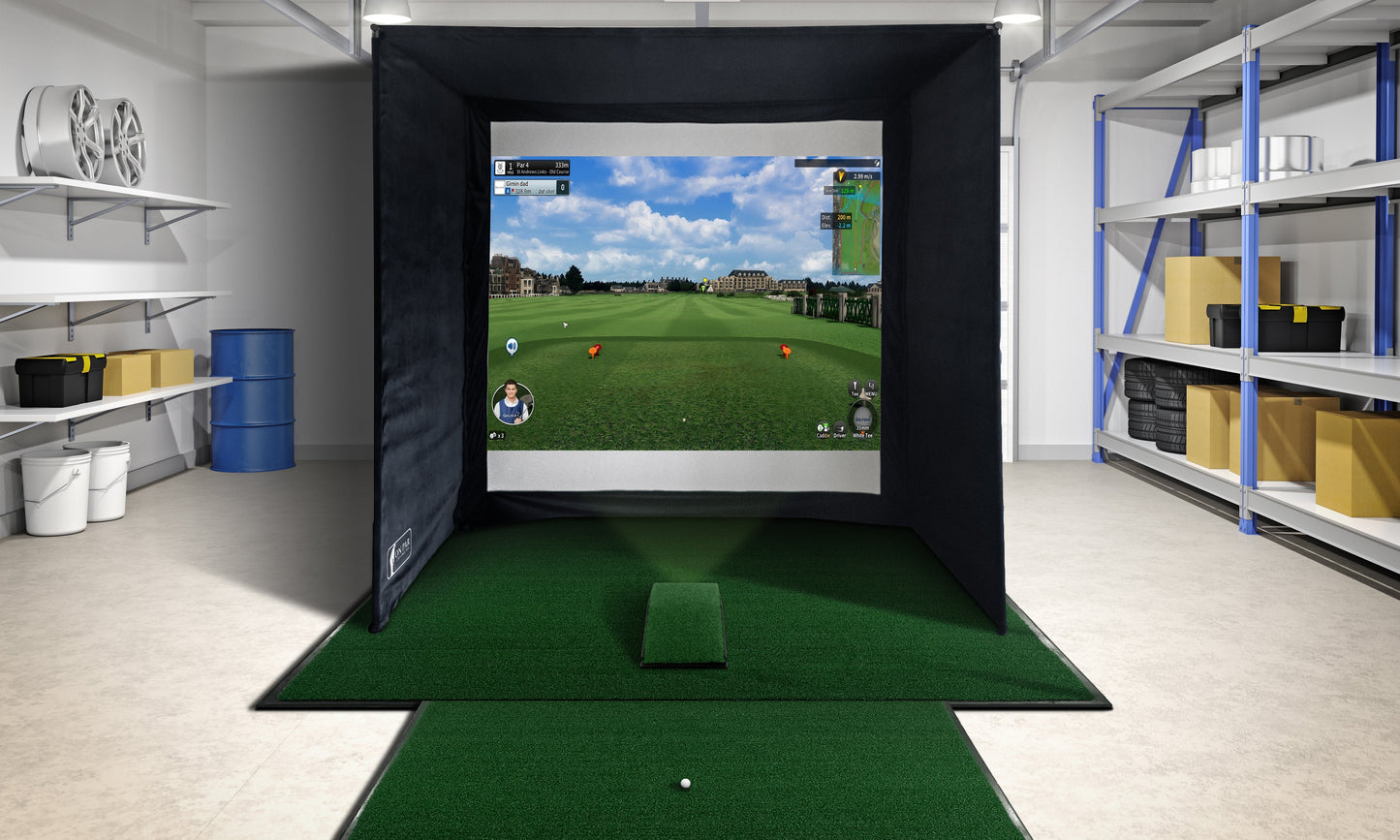 SIMSPACE PROFESSIONAL GOLF ENCLOSURE - SIM/001