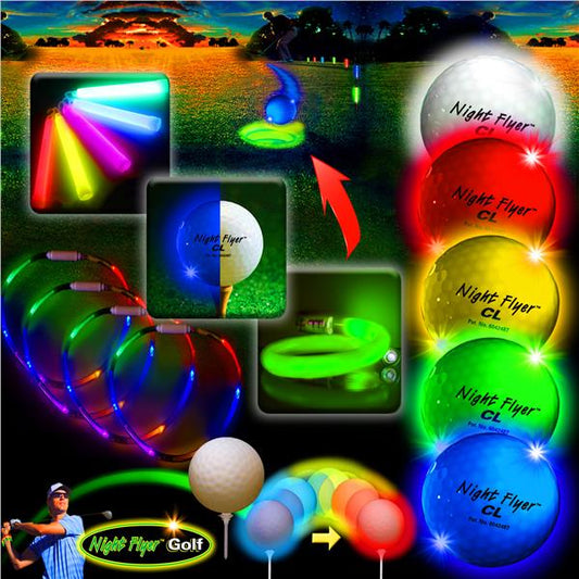 Night Golf Package with Glow Ball