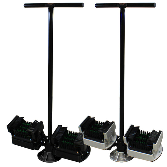 Bayco Double Brush Stand with Side Brushes