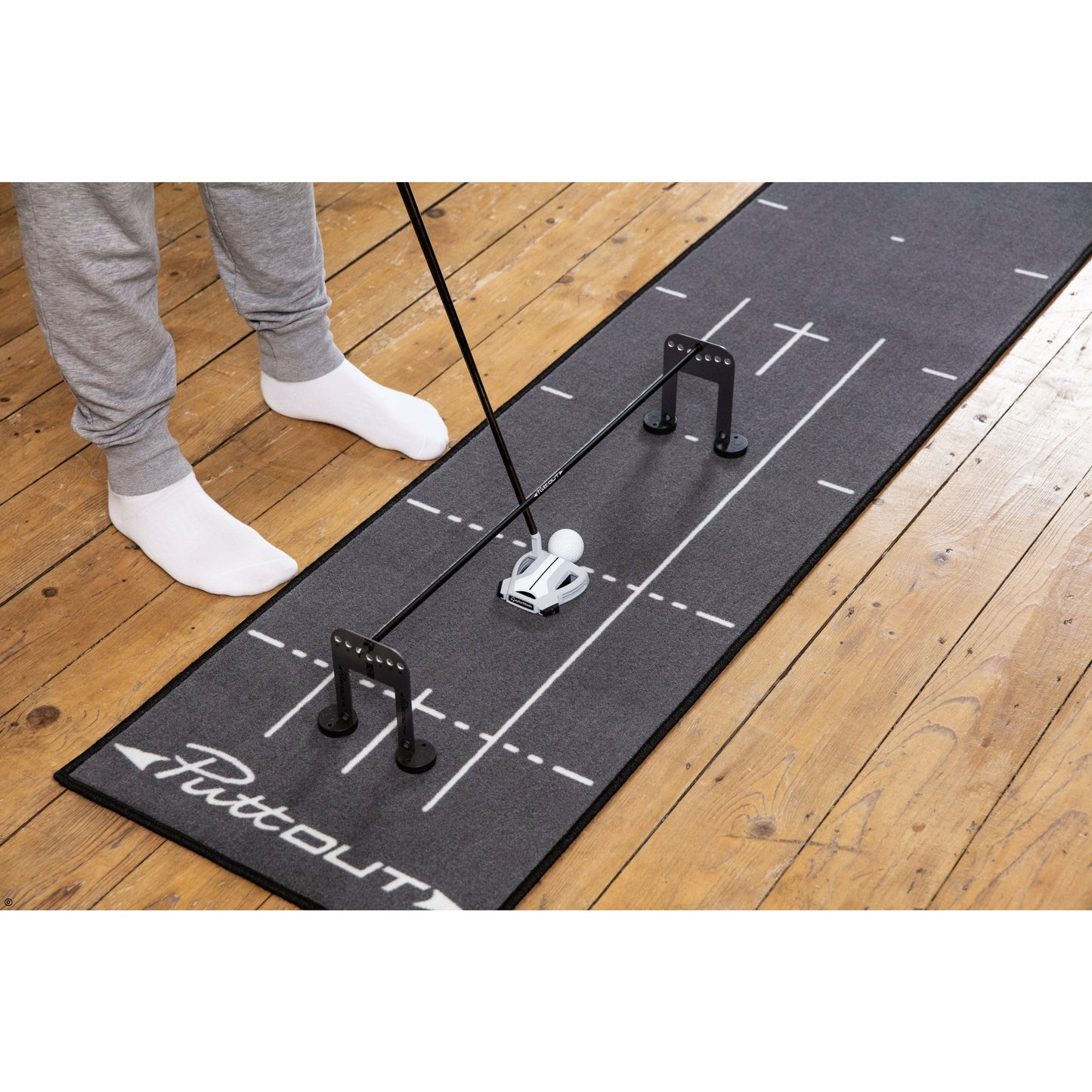 PuttOUT Putting Plane + Alignment Stick Set