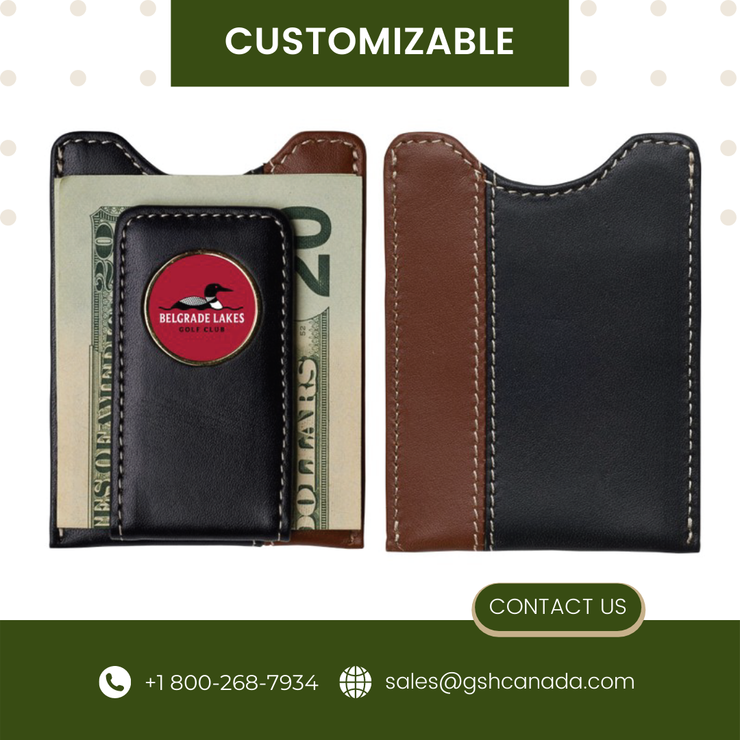 Two-tone Leather Magnetic Wallet