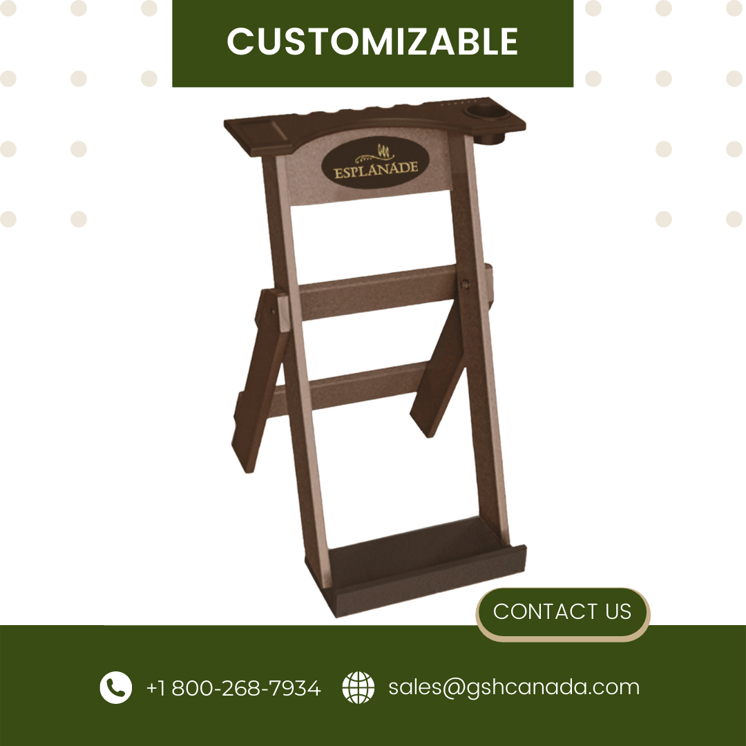 Folding Bag Stand with Logo