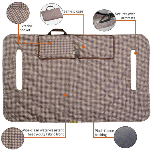 Golf Car Seat Cover Blanket